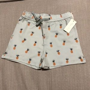 Rylee + Cru Pineapple Swim Shorts